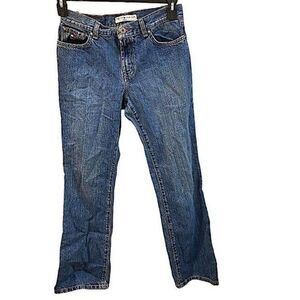 Tommy Hilfiger Womens Size 4 Jeans Bootcut Medium Wash Denim Pull On Classic